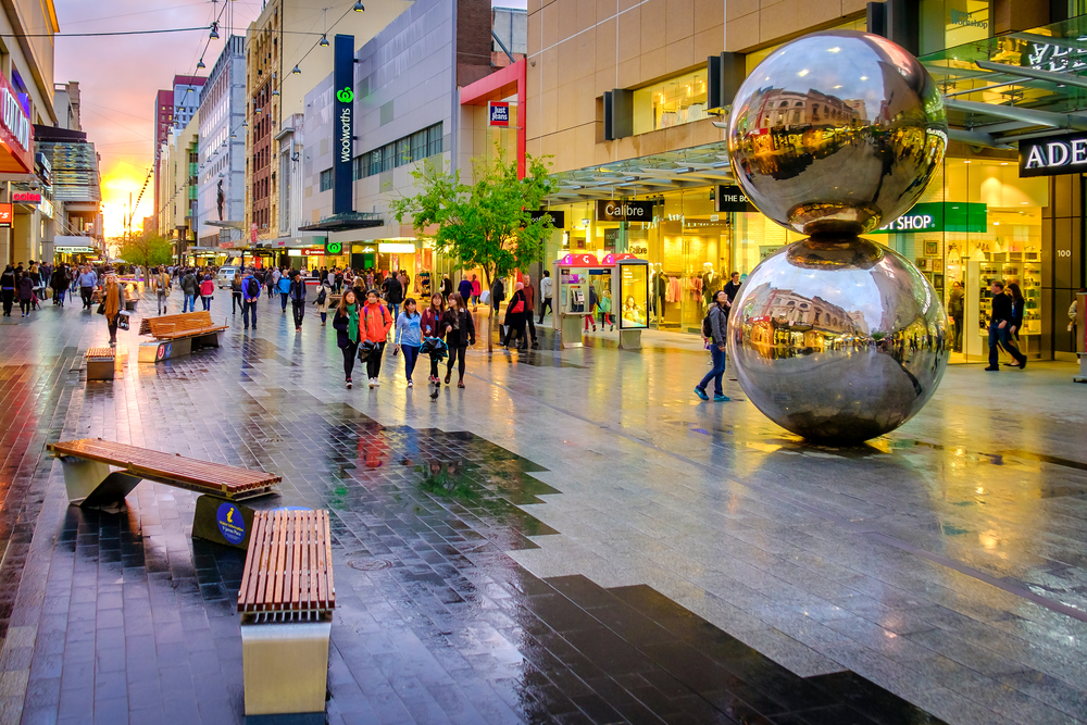 Rundle Mall. Adelaide