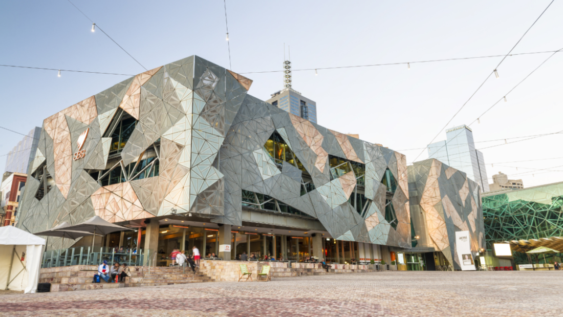 art at Federation Square