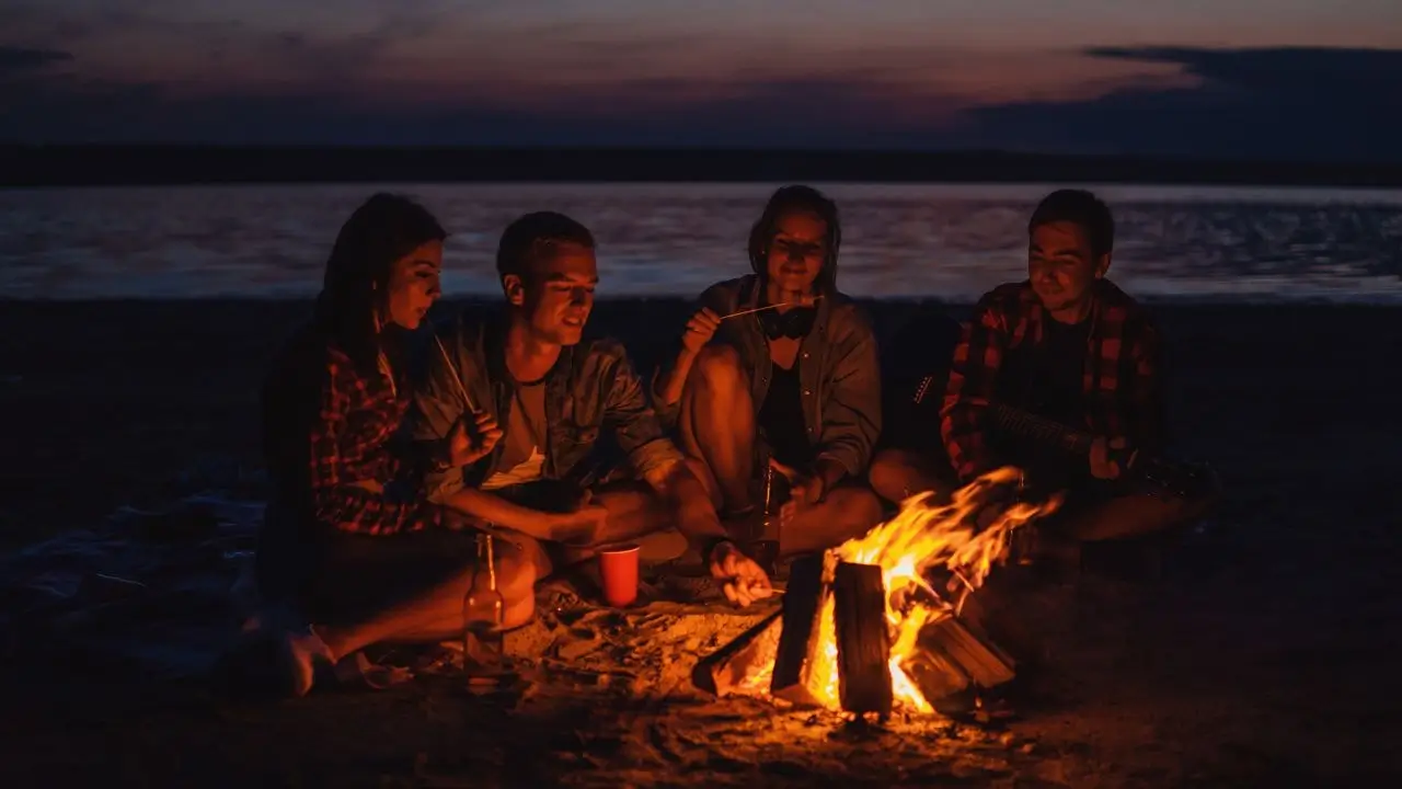 Beaching at night in Adelaide