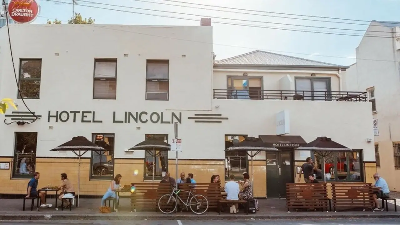 Exterior view of Hotel Lincoln, popular for its Sunday roast offerings