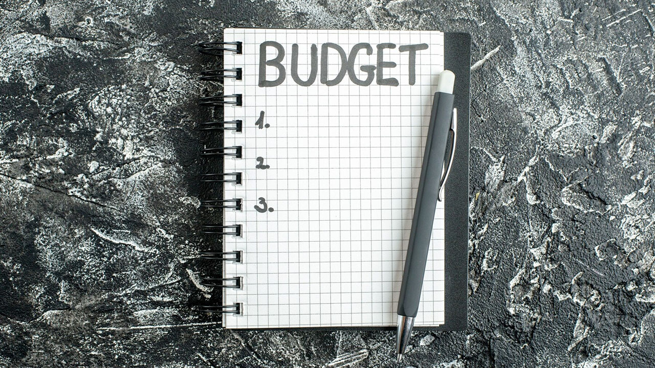 Budget planner notebook