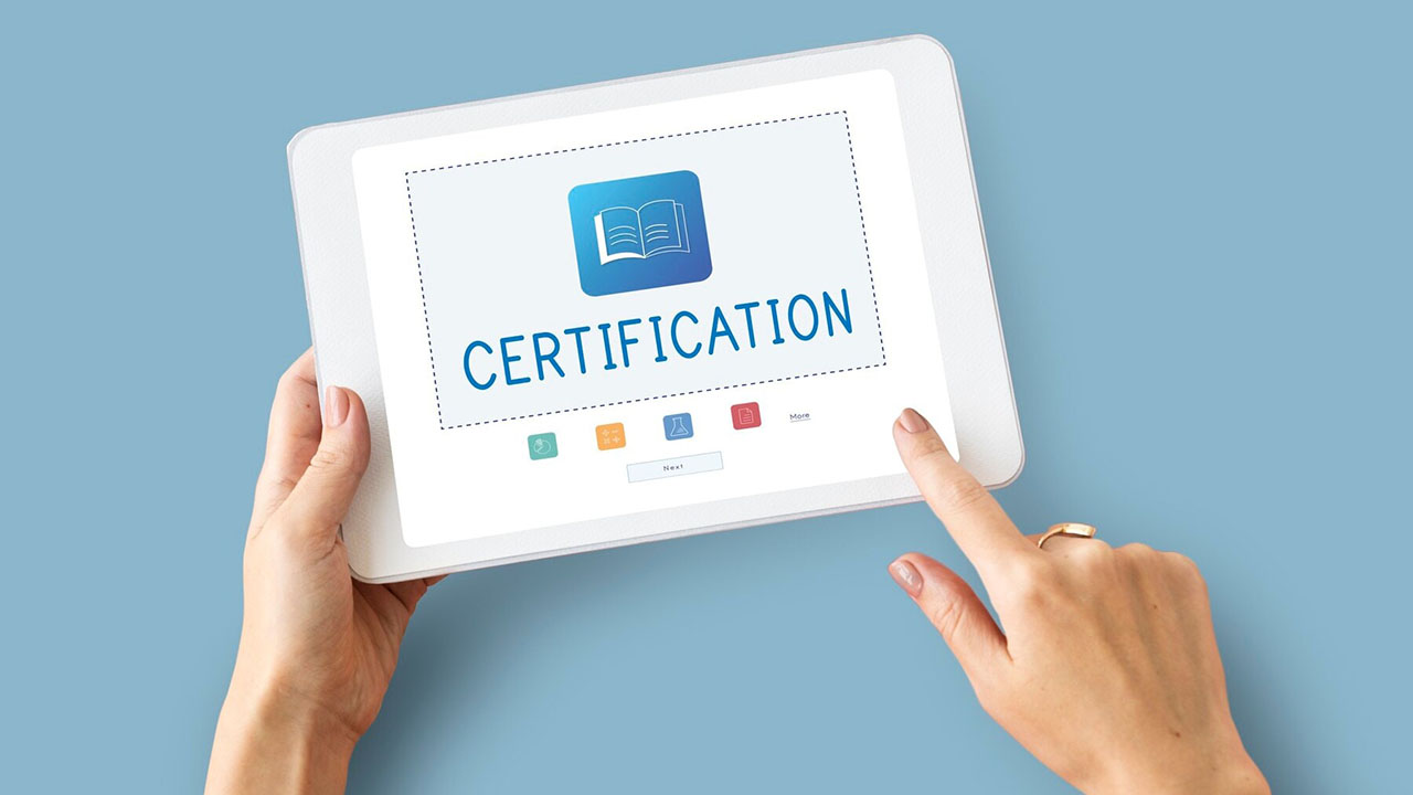 Online certificate