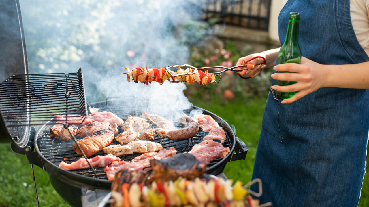 outdoor barbeque